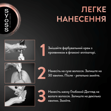 Крем-фарба для волосся Syoss 7-1 Насичений Русявий фото 2