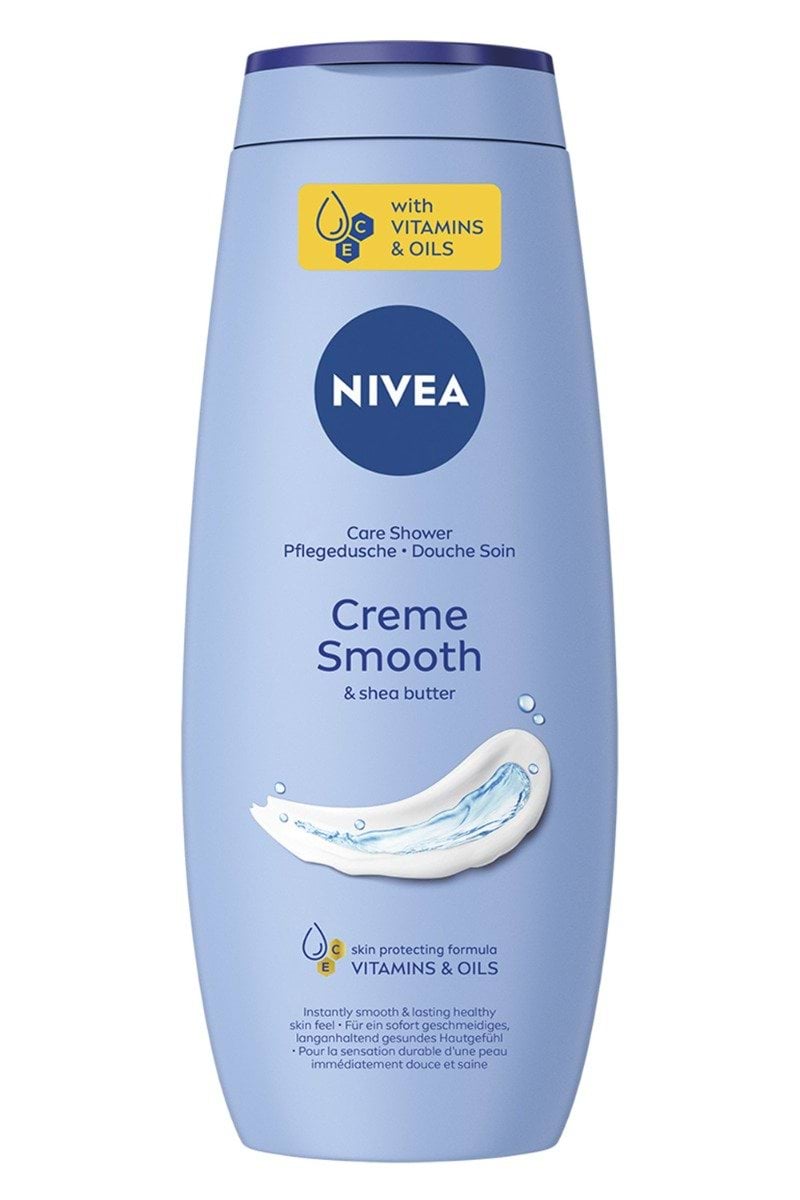 Гель-догляд для душу NIVEA "Крем Смус та олія ши", жіночий, 500 мл