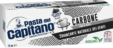 Зубная паста Pasta del CapitanoCharcoal, 75 мл