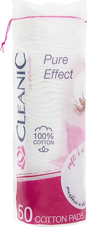 Ватнi диски Cleanic Pure Effect, 50 шт