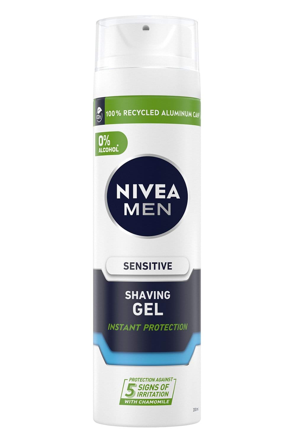 Гель для бритья NIVEA MEN для чувствительной кожи Instant Protection 200 мл
