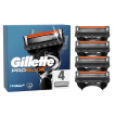 Сменные картриджи для бритья (лезвия) мужские Gillette Fusion ProGlide, 4 шт.