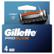 Сменные картриджи для бритья (лезвия) мужские Gillette Fusion ProGlide, 4 шт. фото 1