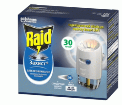 RAID фумігатор з рідиною п/комарів 30ночей, 21.9мл