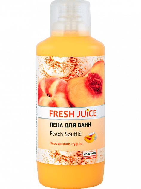Пена для ванн Fresh Juice Peach Souffle, 1000 мл