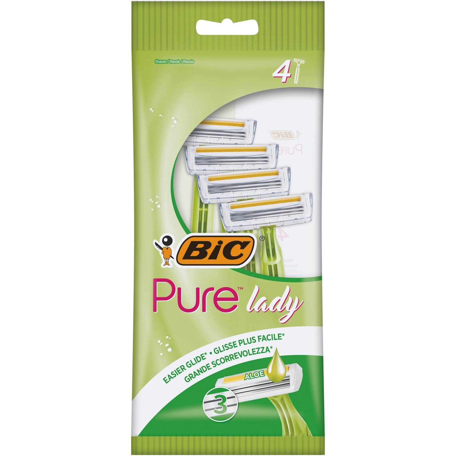 Набір бритв BIC Pure 3 Lady 4 шт