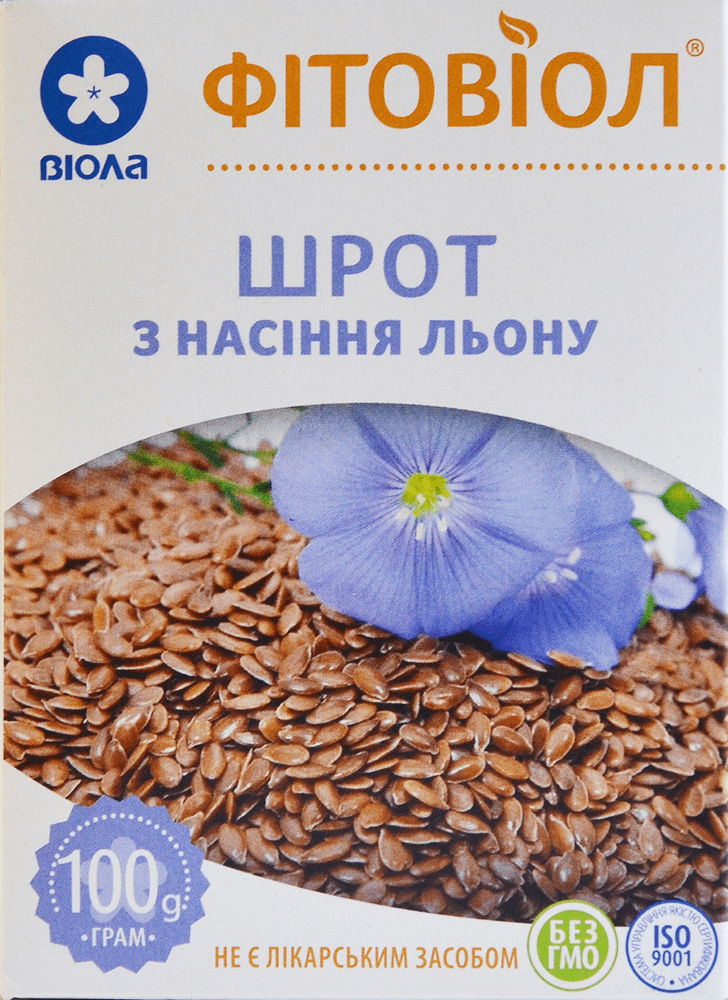 Віола шрот з насіння льону, 100 г