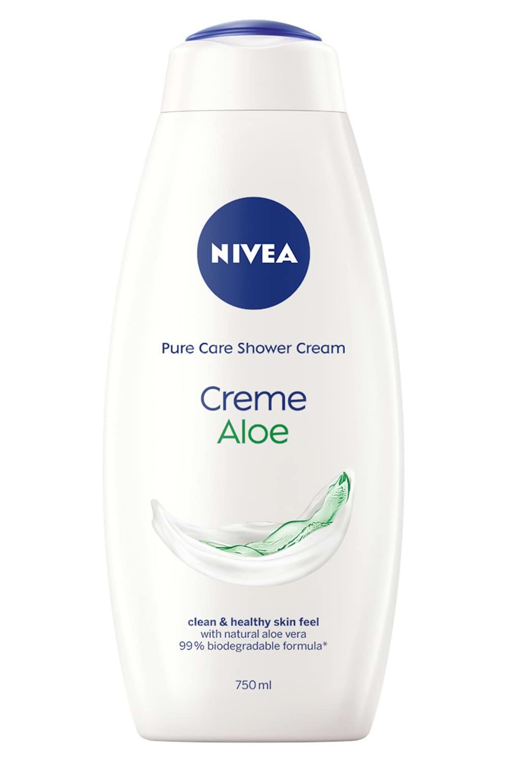 Гель-крем для душу Nivea Свіжість та турбота, 750 мл