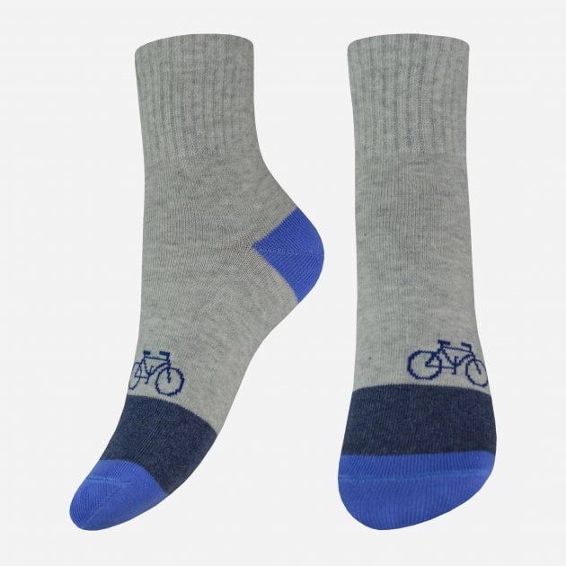 Носки детские размер 18-20 серебро