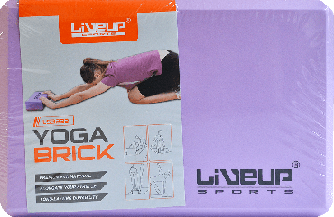 Блок LiveUp для йоги, 1 шт