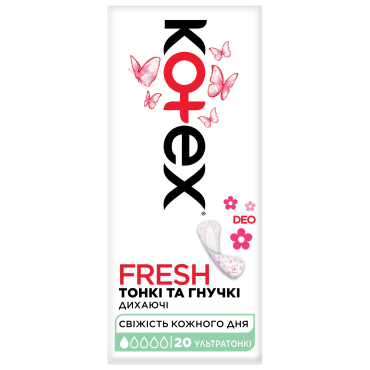 Kotex прокладки Lux Super Slim Deo, 20шт.