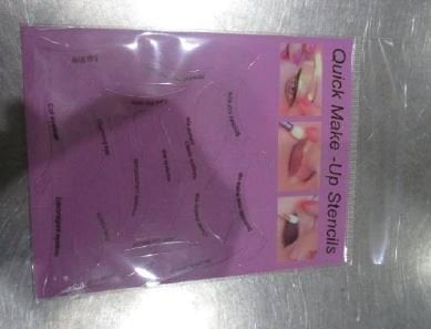 Трафарет для макияжа глаз, 1шт