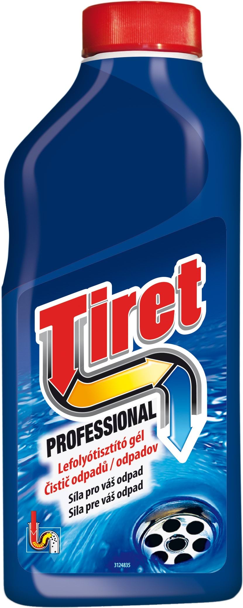 Средство для чистки труб Tiret Professional 500 мл