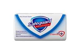 Мыло туалетное Safeguard Классическое ослепительно белое 90 г