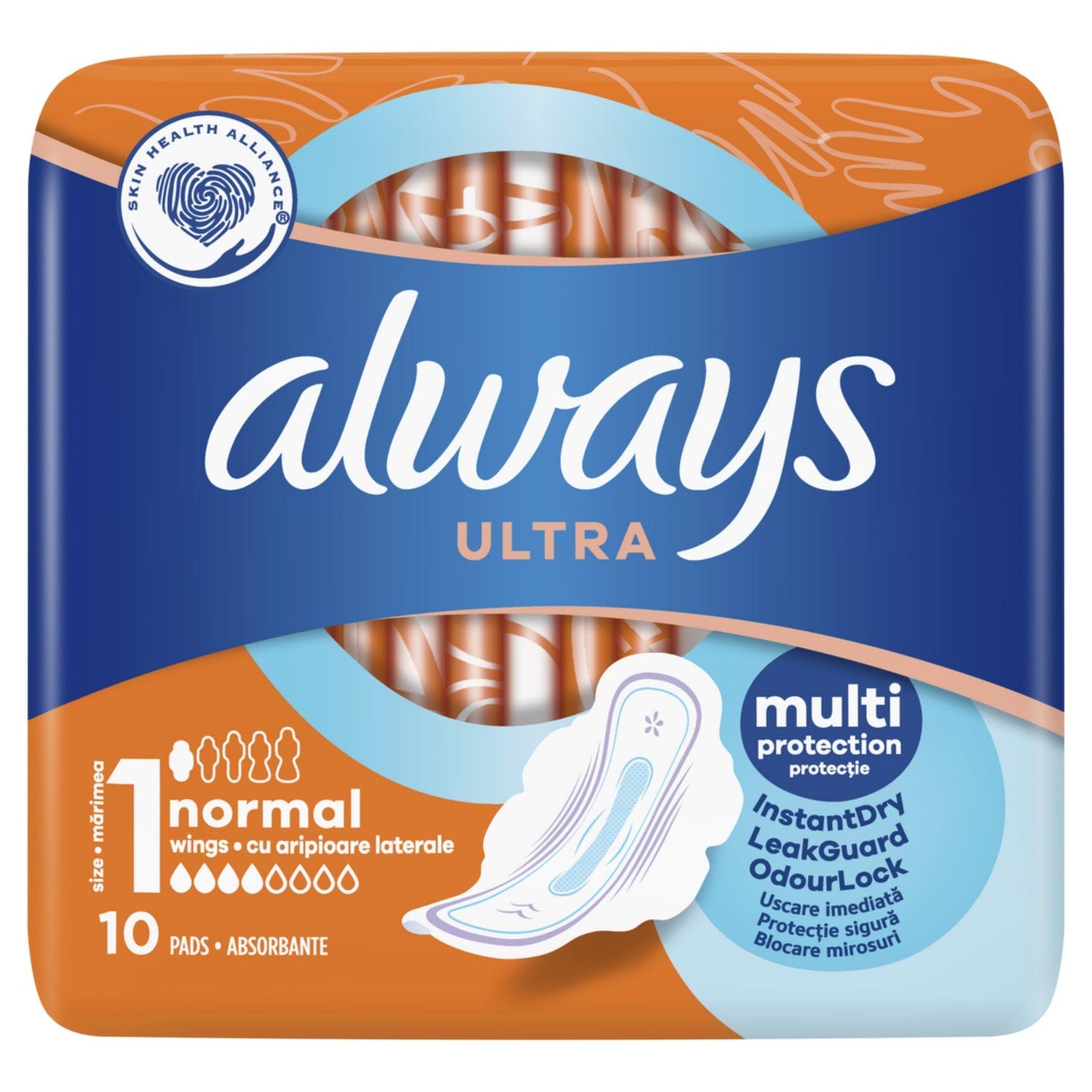 Гигиенические прокладки Always Ultra Normal (Размер 1) 10 шт