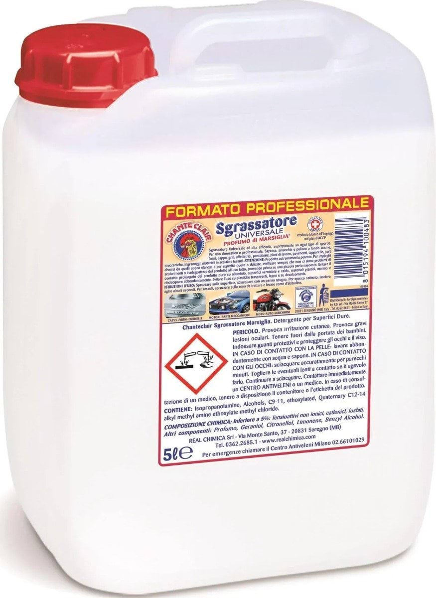 Універсальний обезжирювач у каністрі ChanteClair аромат марсельське мило 5 л