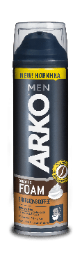Піна для гоління Arko з екстрактом кавових зерен, 200 мл