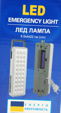 Аккумуляторная лампа USB (30 светодиодов) 6.5x4x22cm арт. DL7030A, 1шт фото 3