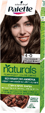 Крем-краска для волос Palette № 4-0 стойкая Каштановый