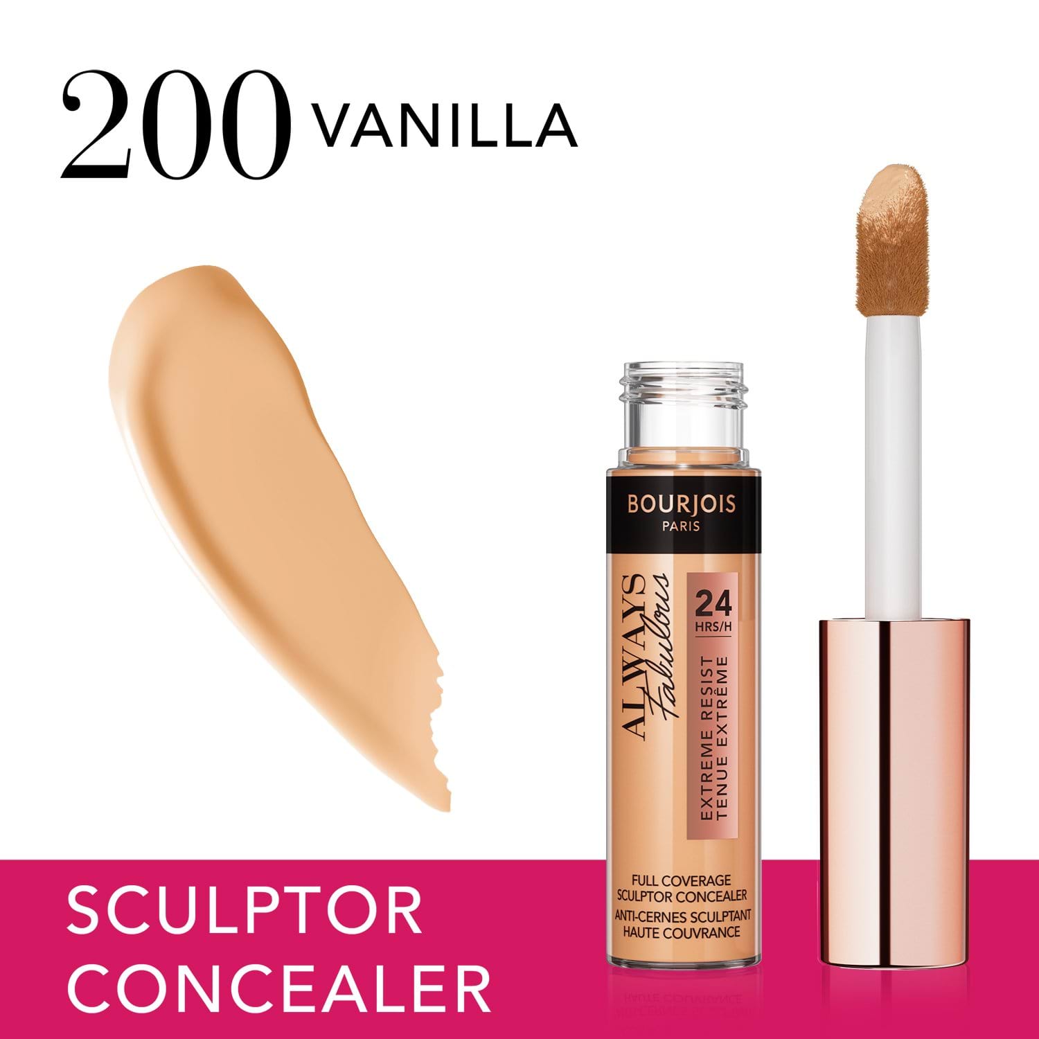 Консиллер Bourjois ALWAYS FABULOUS 200 VANILLA