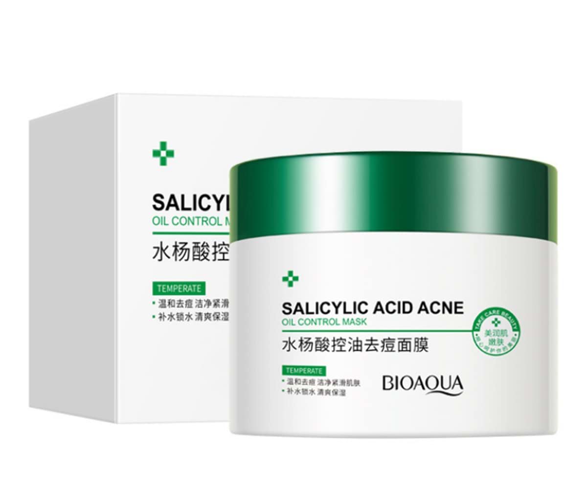 Маска для лица BIOAQUA ночная с салициловой кислотой, 120 мл.