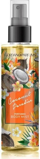 GORDANO PARFUMS Спрей для тела женский Coconut paradise, 200 мл