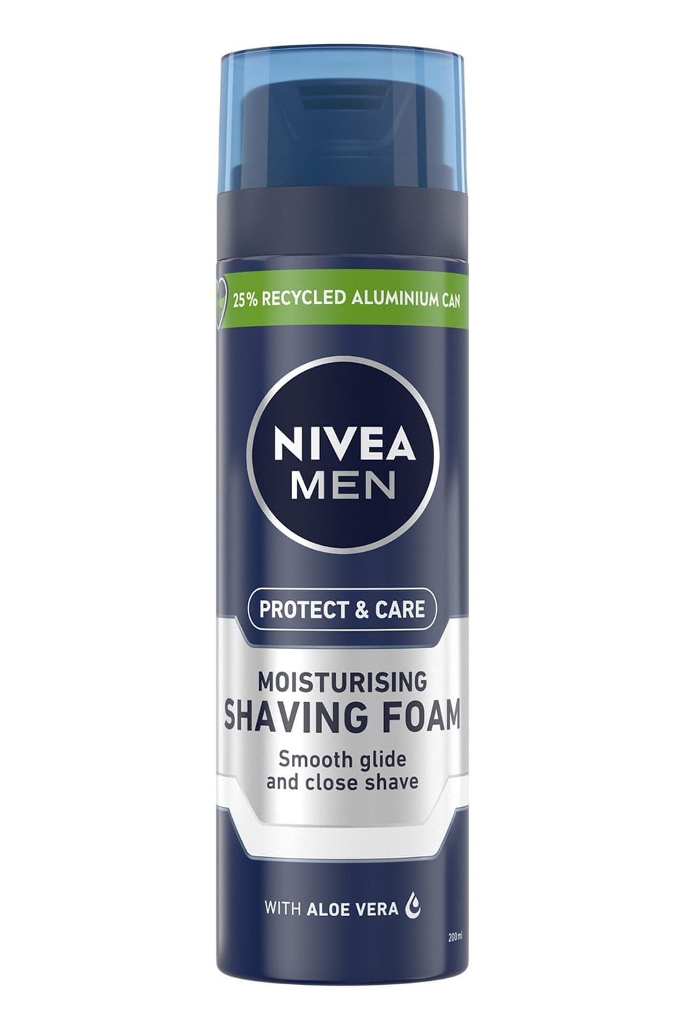 Пена для бритья NIVEA MEN Защита и уход увлажняющая 200 мл