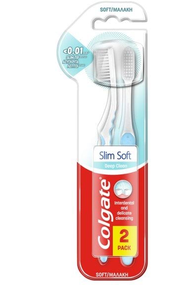 Зубная щетка Colgate Шелковые нити мягкая, 2 шт.