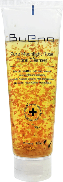 Гель для умывания Bueno Pure Moonlight Rose Floral с лепестками роз 80 мл