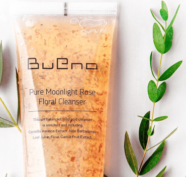 Гель для вмивання Bueno Pure Moonlight Rose Floral з пелюстками троянд 80 мл фото 2