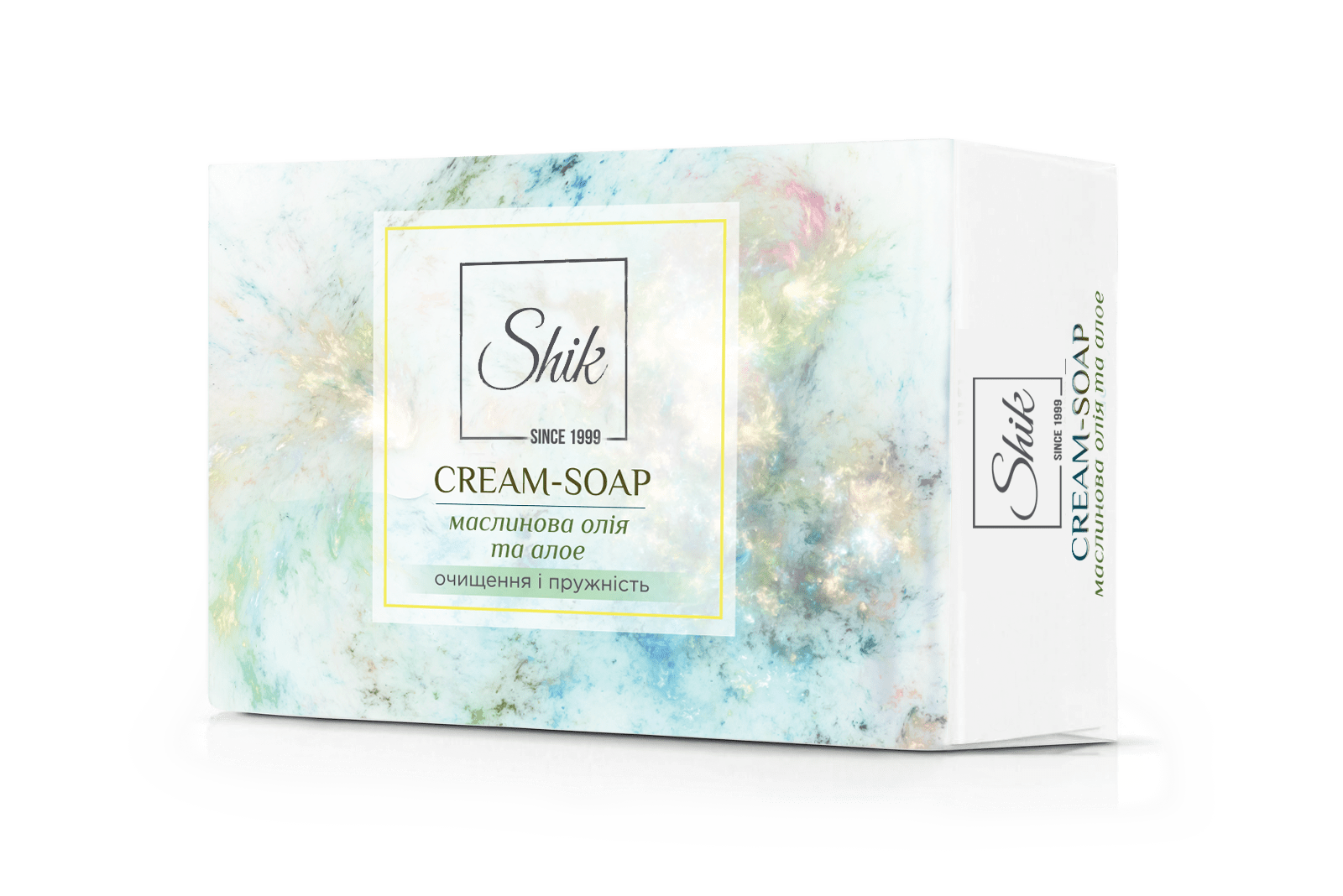 ШИК крем-мило з маслиновою олією та алое 100г, (коробка)