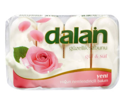 Dalan BEAUTY крем-мыло Торянда и молоко, 4*90 г