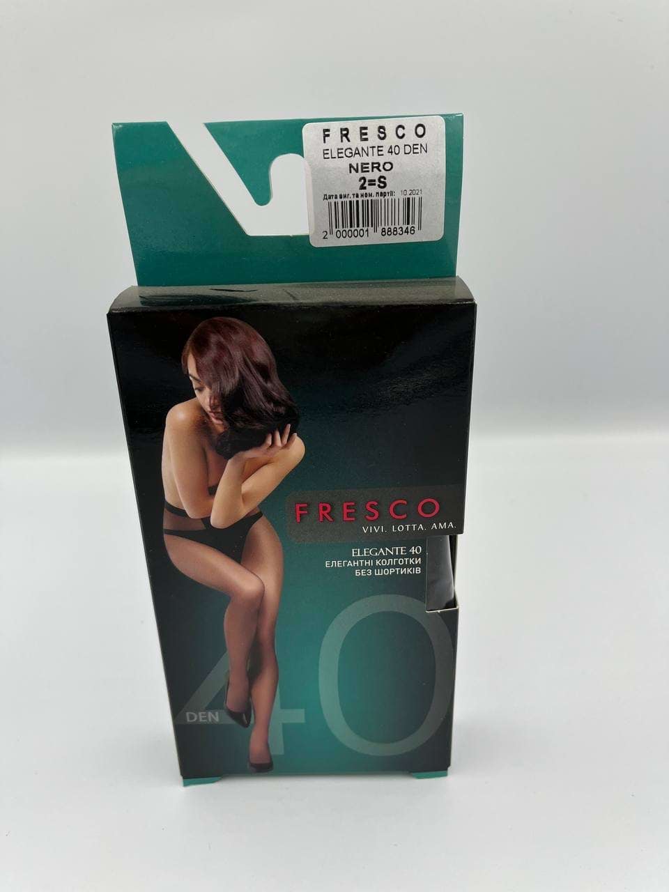 FRESCO колготы элегантные женские без шортиков Elegante 40den nero 5, mini