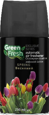 Освежитель воздуха Green Fresh сменный баллон весенний 250 мл