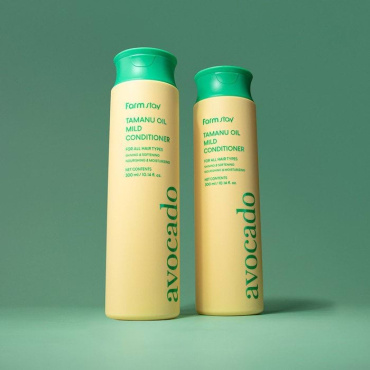 Кондиціонер для волосся FarmStay з олією таману та гібіскусу 300 мл фото 2