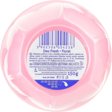 Гелевый освежитель воздуха Kolorado Deo Fresh цветочный 150 г фото 3