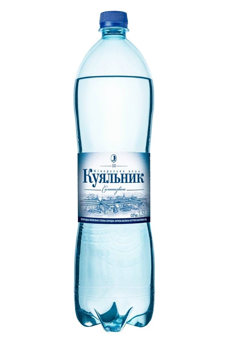Вода минеральная Куяльник сильногазированная, 1,5 л