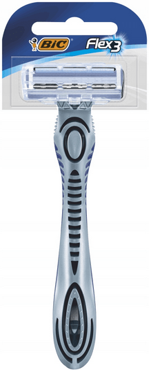 Станок чоловічій одноразовий Bic Flex Comfort карта 3 леза, 1 шт