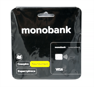 Стартовий пакет monobank Universal Bank, 1шт