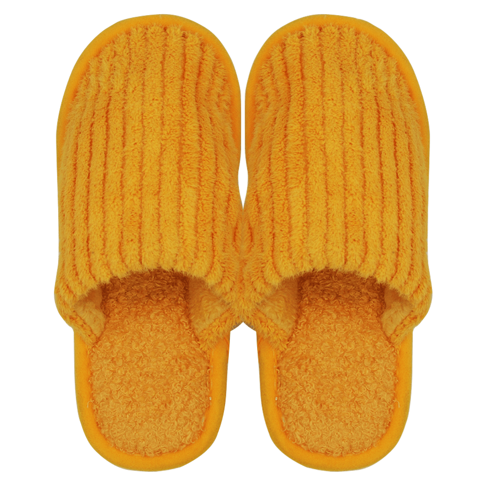 Тапочки комнатные женские "Солнце", рельефные цвет желтый, р.36-37