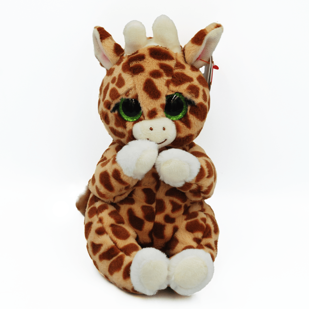 TY Мягкая игрушка  Beanie Boos Жираф Tipp 20см, 1шт