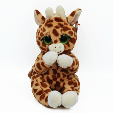 TY Мягкая игрушка  Beanie Boos Жираф Tipp 20см, 1шт
