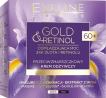 Крем-ліфтинг для обличчя Eveline Gold & Retinol підтягуючий від глибоких зморшок 60+ 50 мл фото 1