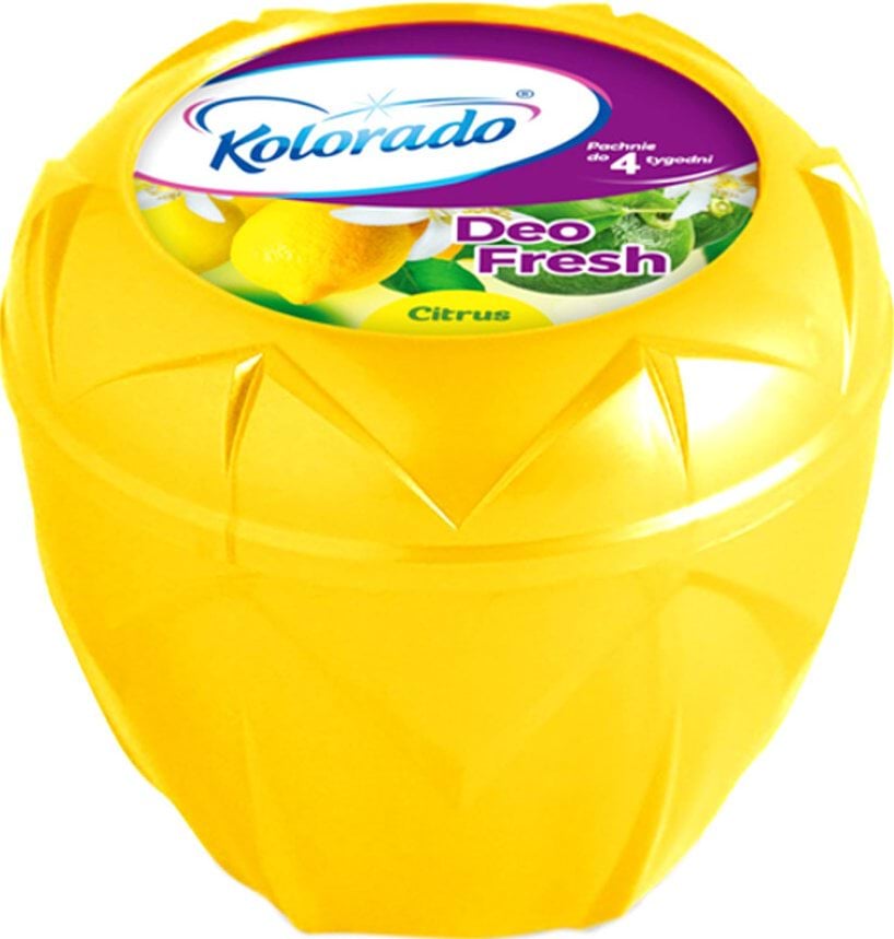 Гелевий освіжувач повітря Kolorado Deo Fresh цитрусовий 150 г
