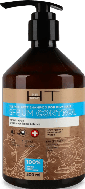 Безсульфатний шампунь HAIR TREND Sebum Control для жирного волосся 500 мл