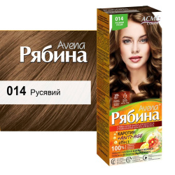 Крем-краска для волос Рябина Avena 014 Русый 135 мл