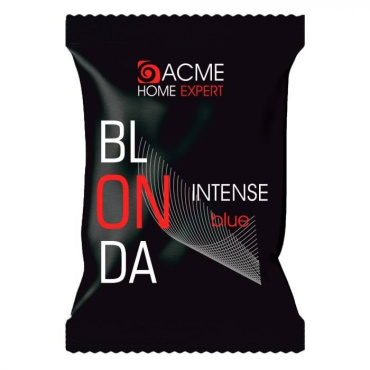 Acme освещающая пудра Home Expert BLONDA Intense Blue, 30г