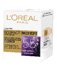 Антивіковий Крем для очей L’Oréal Paris Skin Expert Вік Експерт догляд для всіх типів шкіри 55+, 15 мл