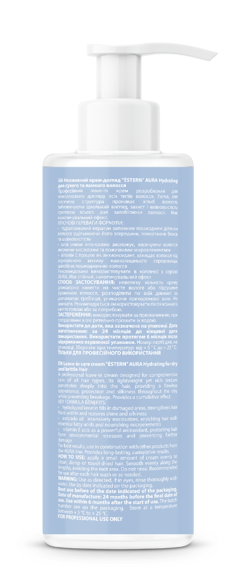 Крем-уход jNOWA Éstern Aura Hydrating несмываемый 180 мл