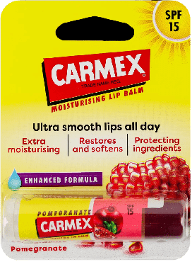 Бальзам для губ Carmex pomegranate из SPF 15 гранат 4.25 г